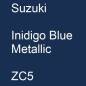 Preview: Suzuki, Inidigo Blue Metallic, ZC5.